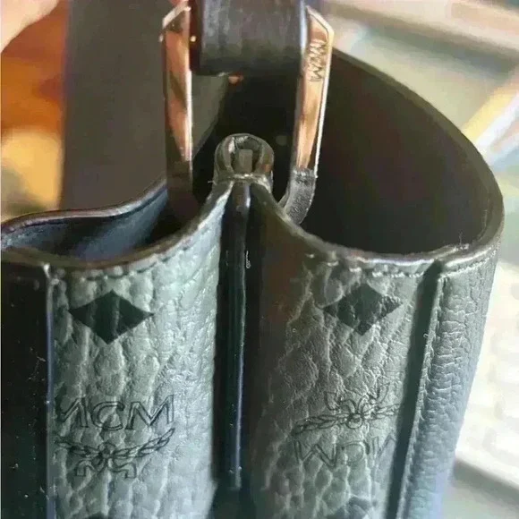 MCM Sarah Leather and Visetos Canvas Hobo/Crossbody - Picture 10 of 16